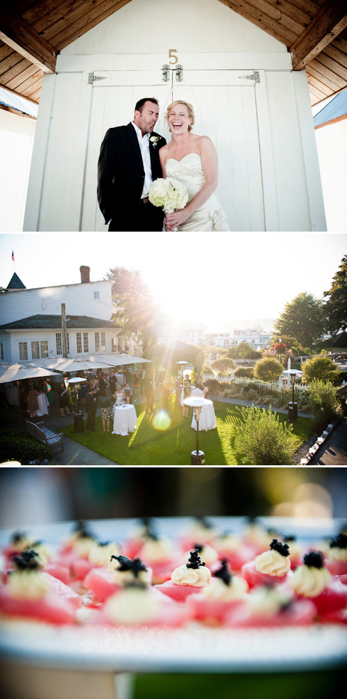 nature inspired San Juan Island wedding at Roche Harbor Resort - gorgeous wedding photos by top Seattle based wedding photographers Laurel McConnell and Barbie Hull on Junebug weddings