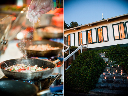 nature inspired San Juan Island wedding at Roche Harbor Resort - gorgeous wedding photos by top Seattle based wedding photographers Laurel McConnell and Barbie Hull on Junebug weddings