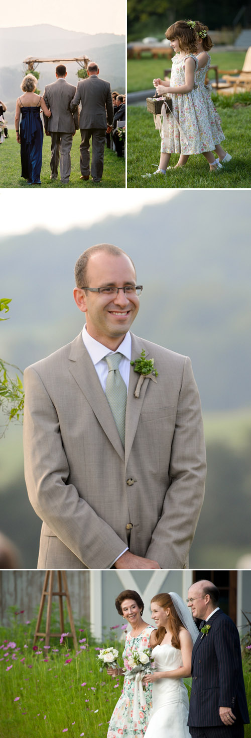 Romantic Country Wedding, photo by Jen Fariello