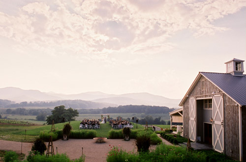 Romantic Country Wedding, photo by Jen Fariello