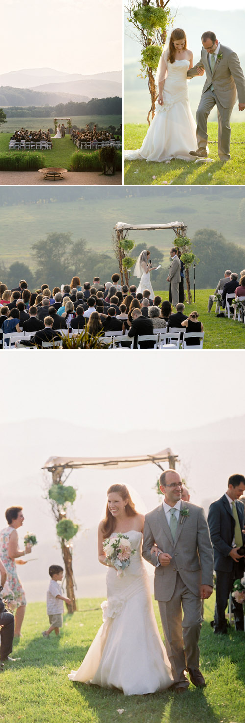 Romantic Country Wedding, photo by Jen Fariello