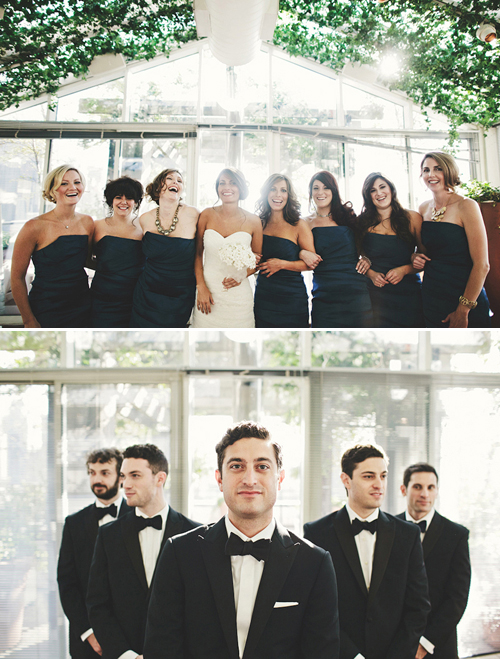 Chic Rooftop Wedding at The Hudson Hotel NYC - photos by Stephanie Koo Photography - Junebug Weddings