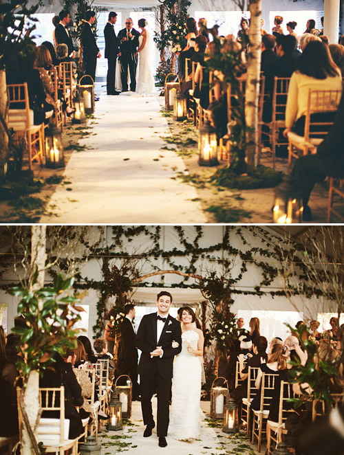 Chic Rooftop Wedding at The Hudson Hotel NYC - photos by Stephanie Koo Photography - Junebug Weddings