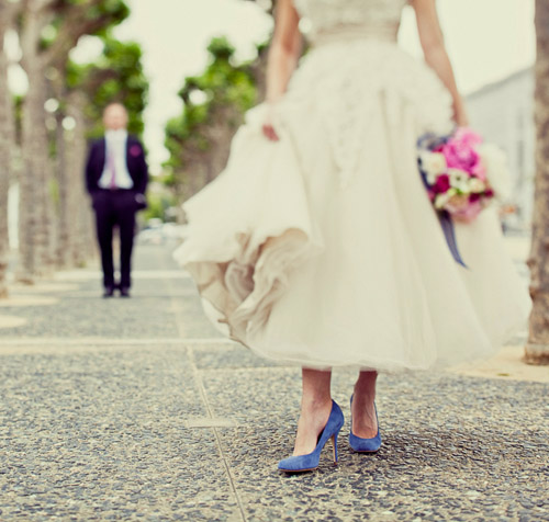 Beautiful wedding gown portrait in San Francisco by Paco and Betty