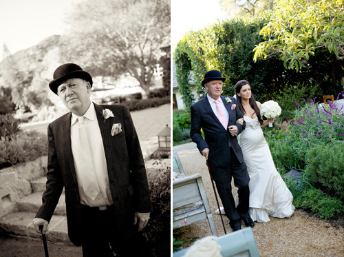 romantic dinner party wedding at San Ysidro Ranch, La Fete Wedding designs - photos by California wedding photographers BB Photography