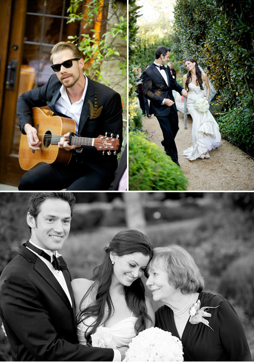 romantic dinner party wedding at San Ysidro Ranch, La Fete Wedding designs - photos by California wedding photographers BB Photography