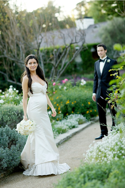 romantic dinner party wedding at San Ysidro Ranch, La Fete Wedding designs - photos by California wedding photographers BB Photography