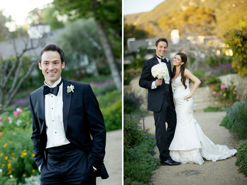 romantic dinner party wedding at San Ysidro Ranch, La Fete Wedding designs - photos by California wedding photographers BB Photography