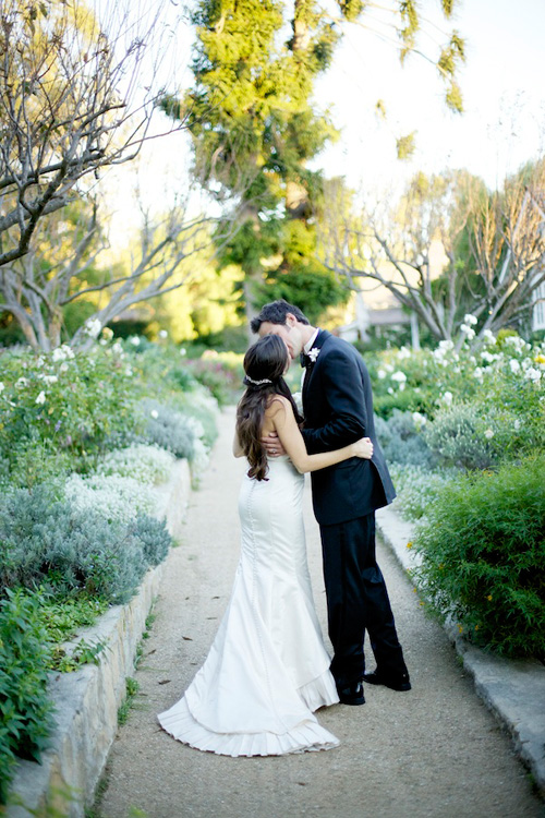 romantic dinner party wedding at San Ysidro Ranch, La Fete Wedding designs - photos by California wedding photographers BB Photography