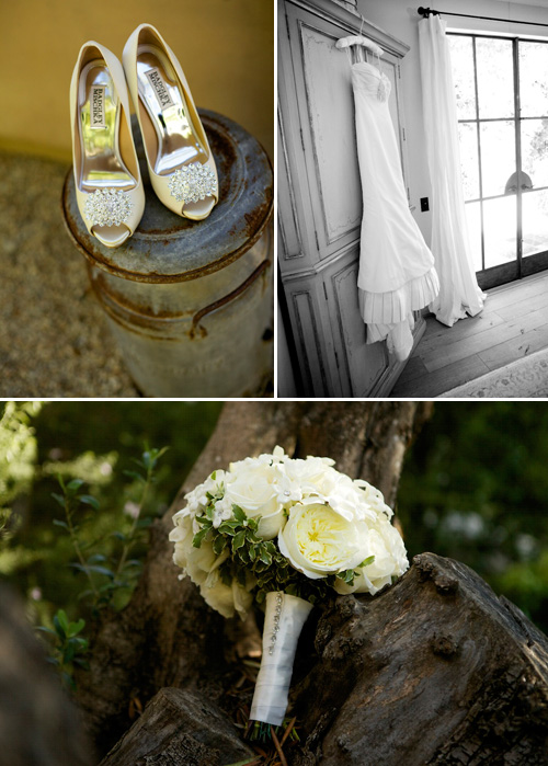 romantic dinner party wedding at San Ysidro Ranch, La Fete Wedding designs - photos by California wedding photographers BB Photography