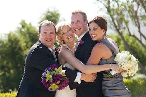 California estate wedding with elegant purple color palette, photos by Stephanie Hogue Photography | junebugweddings.com