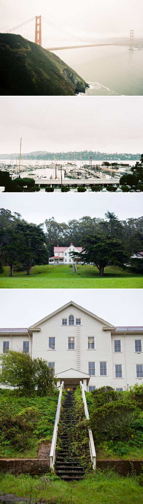 Springtime Sausalito Wedding with Orange Decor - Flowers by Studio Choo - Photos by Mastin Studio | Junebug Weddings