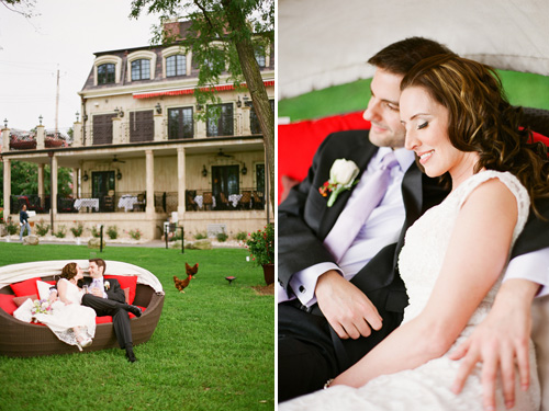 Staten Island, New York wedding with a red and purple color palette, photos by Jen Lynne Photography