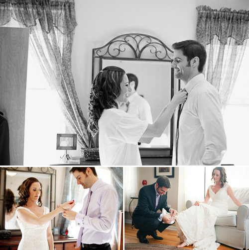 Staten Island, New York wedding with a red and purple color palette, photos by Jen Lynne Photography