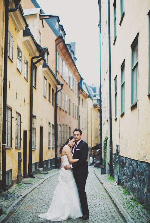 Stockholm, Sweden island wedding, photos by Ariel Renae Photography | junebugweddings.com