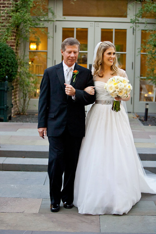 Garden wedding at The Stone Mill at The New York Botanical Garden - photos by E. Leigh Photography | junebugweddings.com