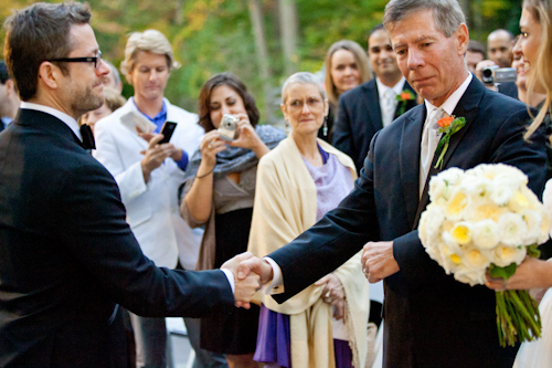 Garden wedding at The Stone Mill at The New York Botanical Garden - photos by E. Leigh Photography | junebugweddings.com