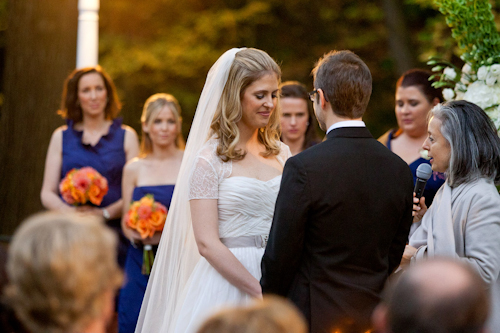 Garden wedding at The Stone Mill at The New York Botanical Garden - photos by E. Leigh Photography | junebugweddings.com