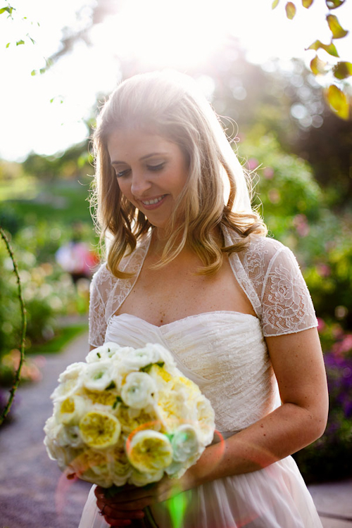 Garden wedding at The Stone Mill at The New York Botanical Garden - photos by E. Leigh Photography | junebugweddings.com