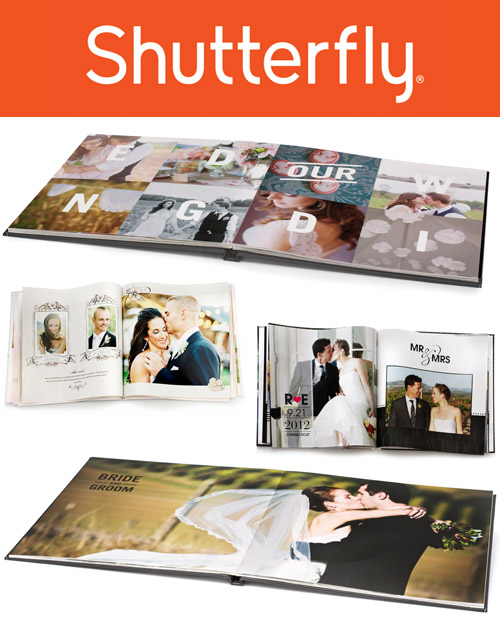 Travel honeymoon giveaway from junebugweddings.com - Shutterfly premium photo book