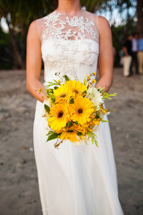 Destination Beach Wedding, Playa Hermosa, Costa Rica; Photos by A Brit and A Blond | Junebug Weddings