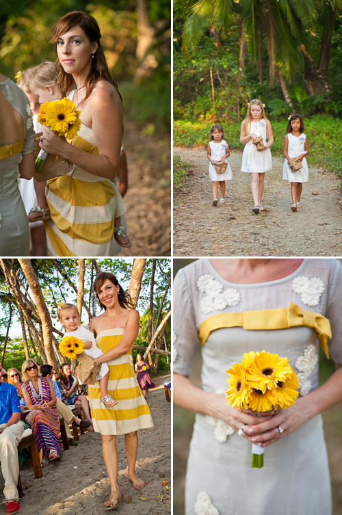 Destination Beach Wedding, Playa Hermosa, Costa Rica; Photos by A Brit and A Blond | Junebug Weddings