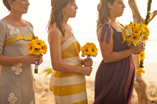 Destination Beach Wedding, Playa Hermosa, Costa Rica; Photos by A Brit and A Blond | Junebug Weddings