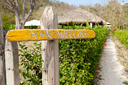 Destination Beach Wedding, Playa Hermosa, Costa Rica; Photos by A Brit and A Blond | Junebug Weddings