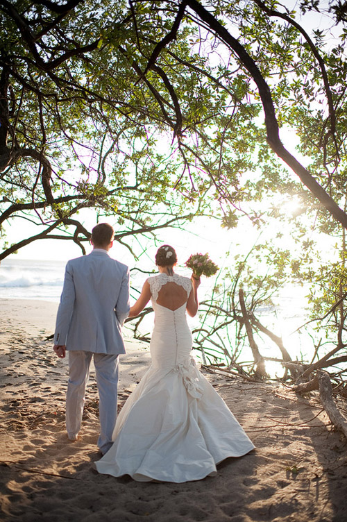 Tropical Costa Rica Destination Wedding Junebug Weddings