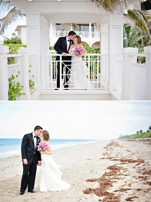 Elegant North Palm Beach Wedding, photos by Jennifer Weiss Photography | Junebug Weddings