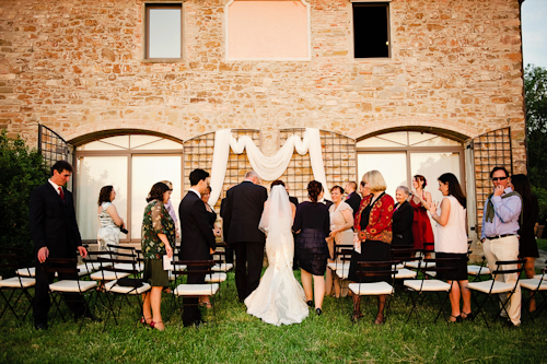 Italian villa wedding in Tuscany | junebugweddings.com