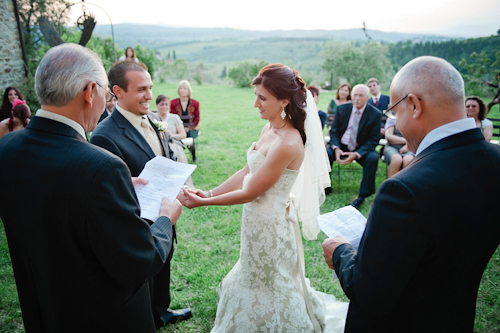 Italian villa wedding in Tuscany | junebugweddings.com