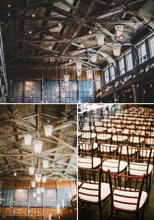 SODO Park Wedding, Photo by Benj Haisch via Junebug Weddings