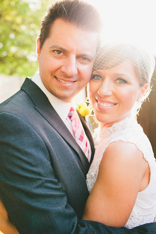 vintage backyard wedding in Phoenix, Arizona, photos by Mike Olbinski Photography