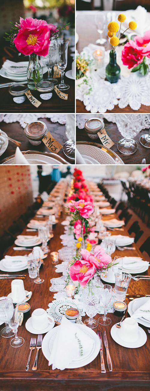 vintage backyard wedding in Phoenix, Arizona, photos by Mike Olbinski Photography