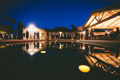 vintage backyard wedding in Phoenix, Arizona, photos by Mike Olbinski Photography