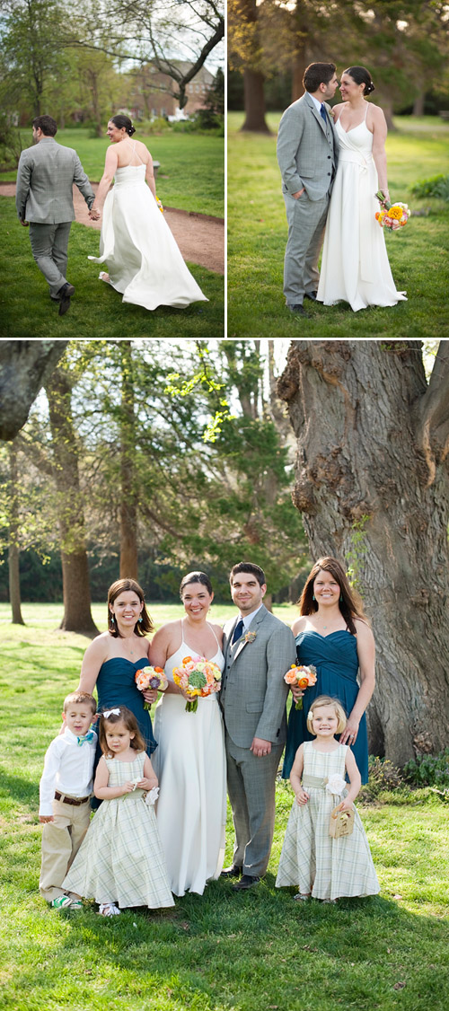 Country barn wedding with vintage travel theme - Justin and Mary Photography | Junebug Weddings