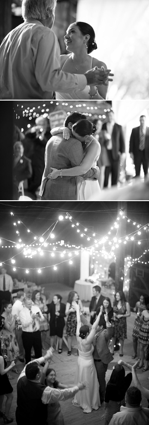 Country barn wedding with vintage travel theme - Justin and Mary Photography | Junebug Weddings