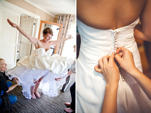 Wedding Day Preparations, Photos by Cheri Pearl and Sam Hurd | Junebug Weddings