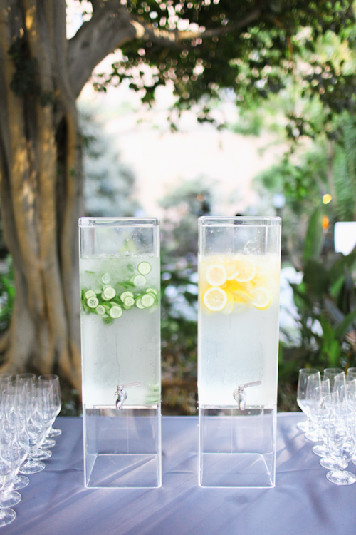 Elegant white, grey, and orange wedding; photos by Adrienne Gunde Photography | junebugweddings.com