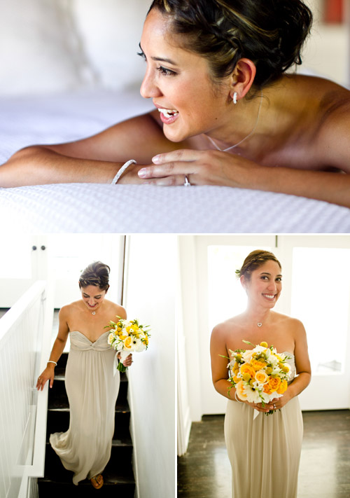 Elegant Yellow Wedding at HammerSky Vineyards - photos by Mike Larson | Junebug Weddings