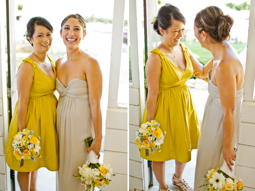 Elegant Yellow Wedding at HammerSky Vineyards - photos by Mike Larson | Junebug Weddings