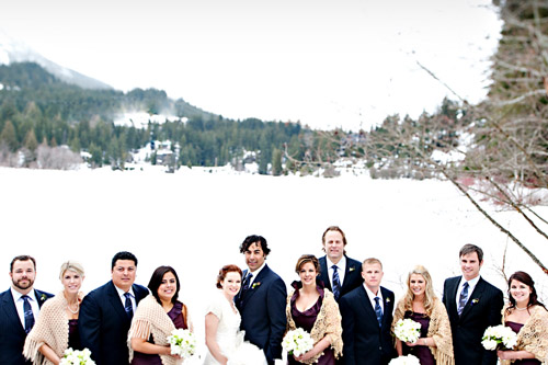 Winter Wedding at The Four Seasons Whistler, Photo by Anastasia Photography