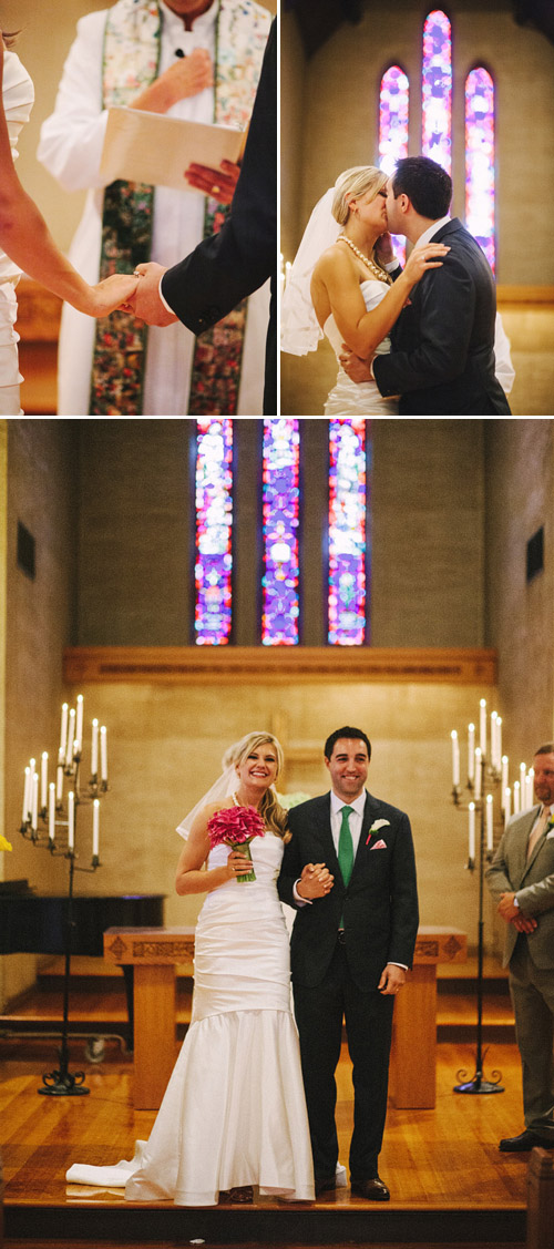 Colorful modern Seattle wedding, photos by Benj Haisch | Junebug Weddings