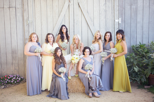 Rustic chic wedding at Maravilla Gardens - photo by Christine Bentley Photography | junebugweddings.com