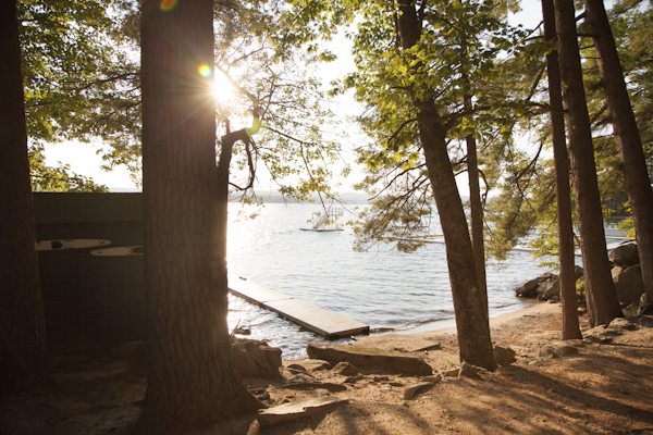 Maine wedding at Camp Takajo, photos by Adam Sjöberg and Nathan Smith for Ira Lippke Studios | via junebugweddings.com