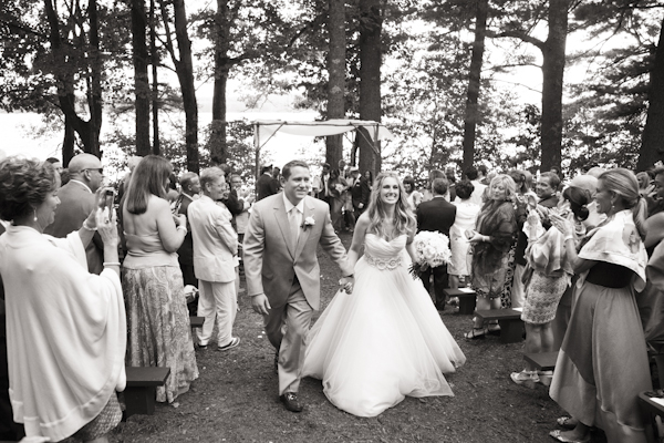 Maine wedding at Camp Takajo, photos by Adam Sjöberg and Nathan Smith for Ira Lippke Studios | via junebugweddings.com