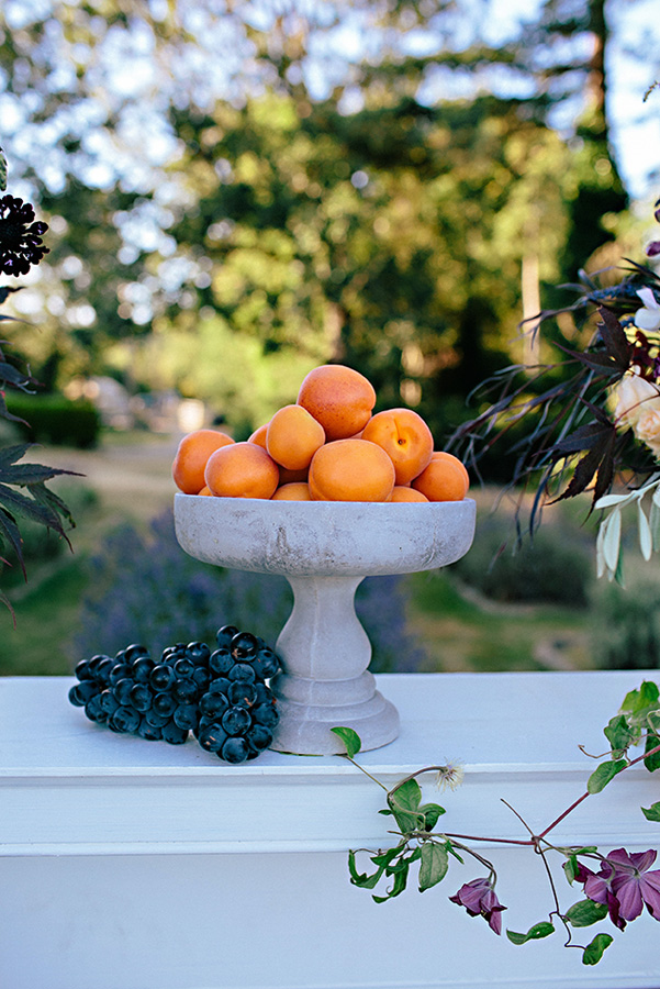 lavender farm wedding inspiration photo shoot with photos by Jennifer Ballard Photography | via junebugweddings.com