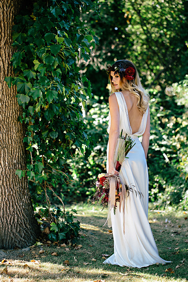 lavender farm wedding inspiration photo shoot with photos by Jennifer Ballard Photography | via junebugweddings.com