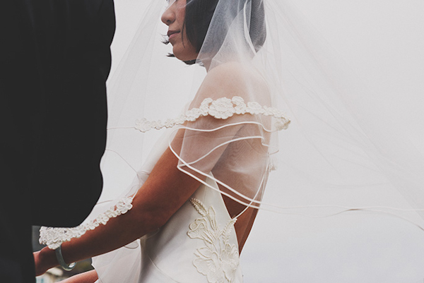 pink and white beach wedding at Montage Laguna Beach in California, photos by Erik Clausen  | via junebugweddings.com